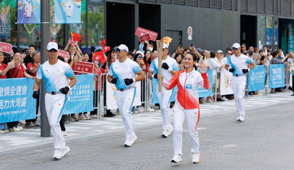 THE GROUP’S MANAGEMENT TOOK PART IN THE TORCH RELAY CEREMONY